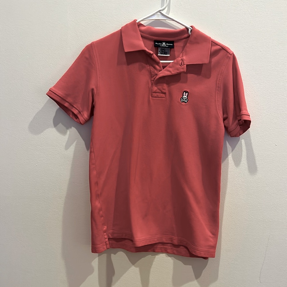 Paycho Bunny size UK4 boys polo shirt 100% pima cotton